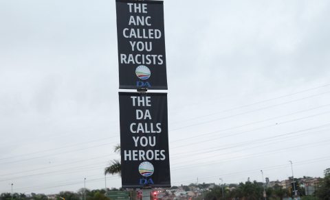 ‘Deeply sorry’ DA changes its tune over ‘us vs them’ posters in KZN