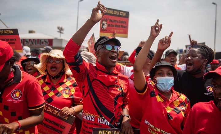 Cosatu holds hastily arranged stayaway, calling on government to fix SA’s ‘economic mess’