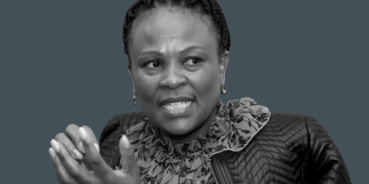 Public Protector Busisiwe Mkhwebane is out of the Chief Justice contest