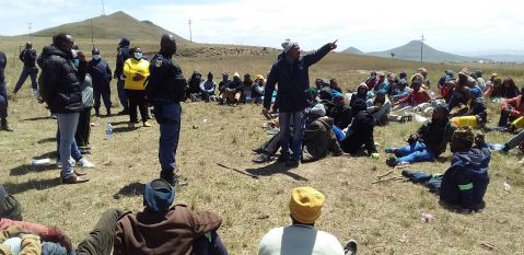 Cofimvaba residents protest poor service delivery and property destruction by Intsika Yethu Municipality