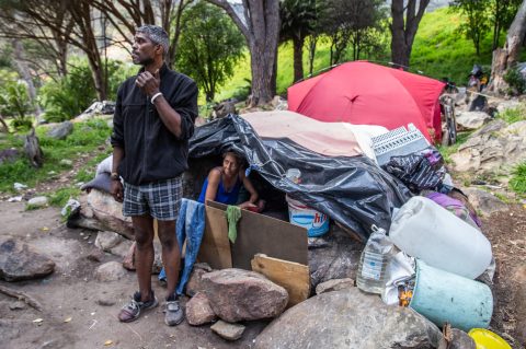 Cape Town crackdown on homeless dwellings continues with tent confiscations 