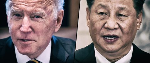 A three-dimensional game: US president and Chinese leader (virtually) meet