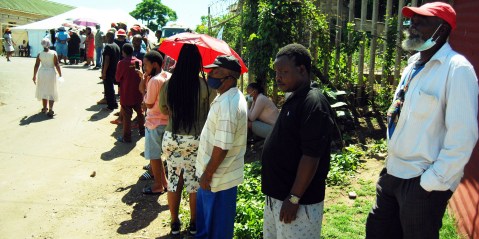 KZN hotspot: Calm start to voting at Glebelands Hostel in Umlazi