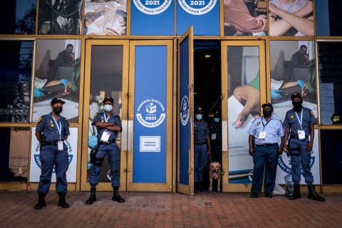 The final word: When an IEC result centre goes into security mode for a presidential visit… or the securocratisation continues