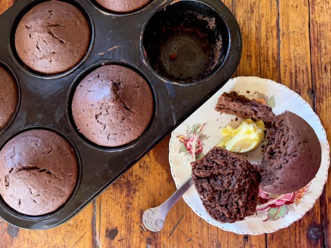 Lekker Brekker Monday: Chocolate-coffee muffins