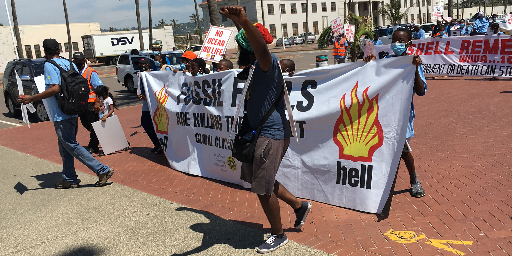 shell protest durban environment