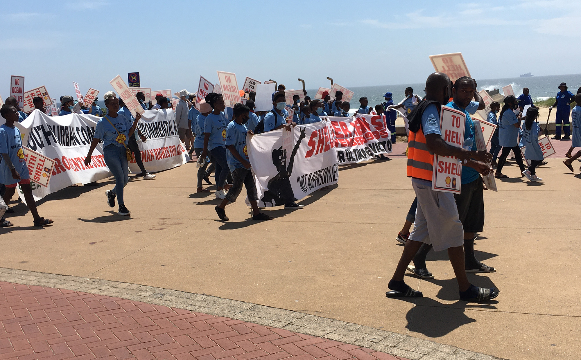 shell protest durban