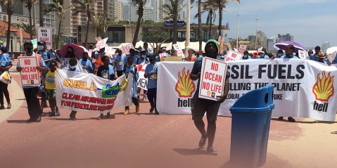 Durban environmental activists have vowed to continue the fight against oil giant Shell over its Wild Coast seismic survey