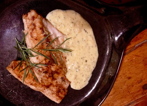 What’s cooking today: Cape salmon with tarragon cream sauce