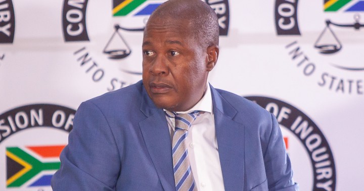 Brian Molefe appears at the State Capture Commission