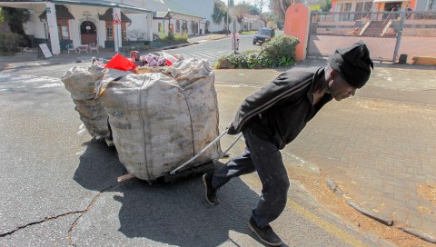 A linchpin of SA’s recycling economy, informal waste pickers should be integrated into the mainstream economy