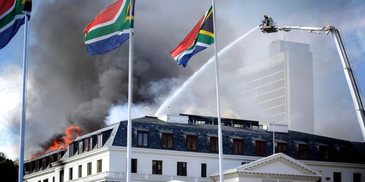 Devastating fire that laid waste to uninsured Parliament building reveals enormous safety deficiencies