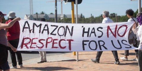 Liesbeek development ‘better for indigenous cultural heritage’, counsel argues, while raising fears Amazon could pull out