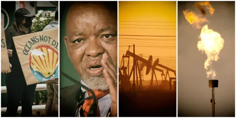 Gwede Mantashe’s vision for South Africa’s energy future is powered by gas