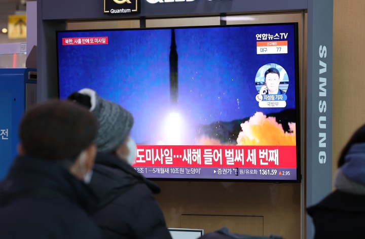 North Korea fires two missiles, warns of action over U.S. sanctions push