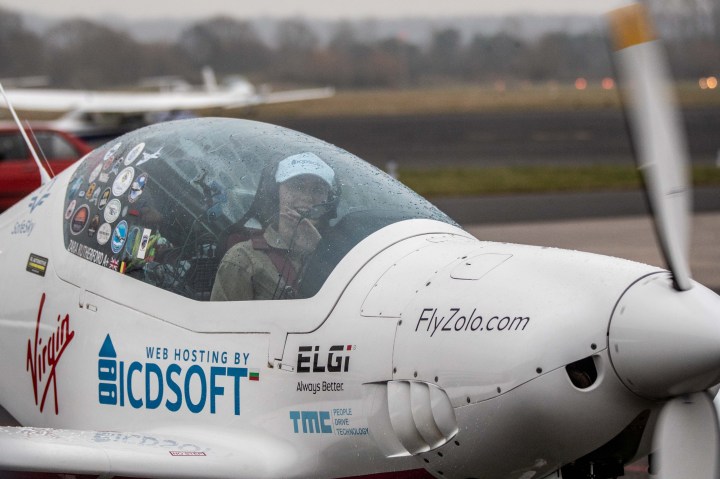 British-Belgian teen becomes youngest woman to fly solo round the world