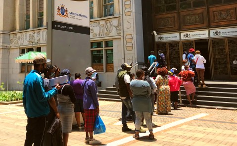 The long wait for education: Joburg parents queue in desperate effort to place their children in schools
