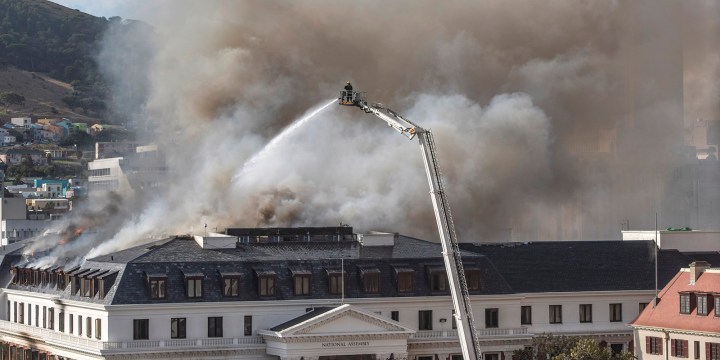 Parliament arson investigation delayed — site is still unsafe to enter