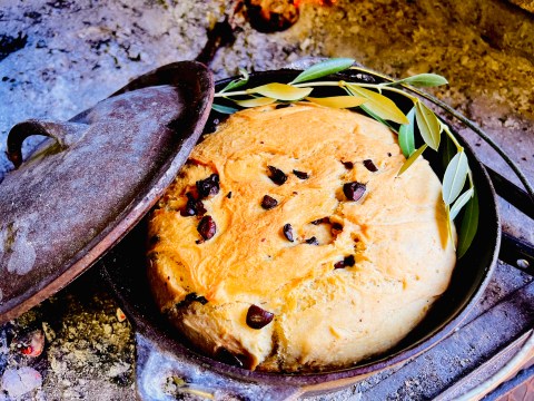 What’s cooking today: Olive braai bread