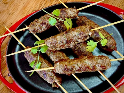 What’s cooking today: Moroccan-spiced beef koftas