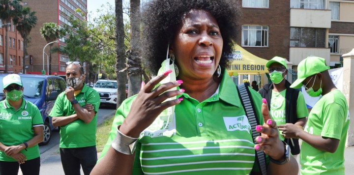 Out of Action — Makhosi Khoza handed marching orders from ActionSA