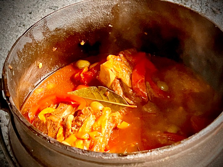 What’s cooking today: Sizzling Spanish lamb neck potjie