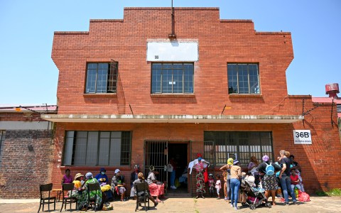 A community swap shop initiative in Joburg where people can trade recyclables for food