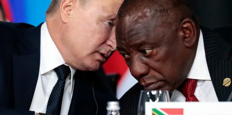 By their friends shall ye know them — South Africa and Russia