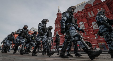 More than 1,000 people detained at anti-war protests in Russia – protest monitor