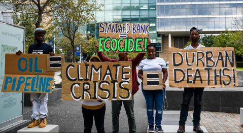 Standard Bank contradicts their net zero goals by investing in ‘brown’ energy