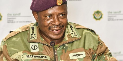 SANDF chief says regional force in Mozambique is winning