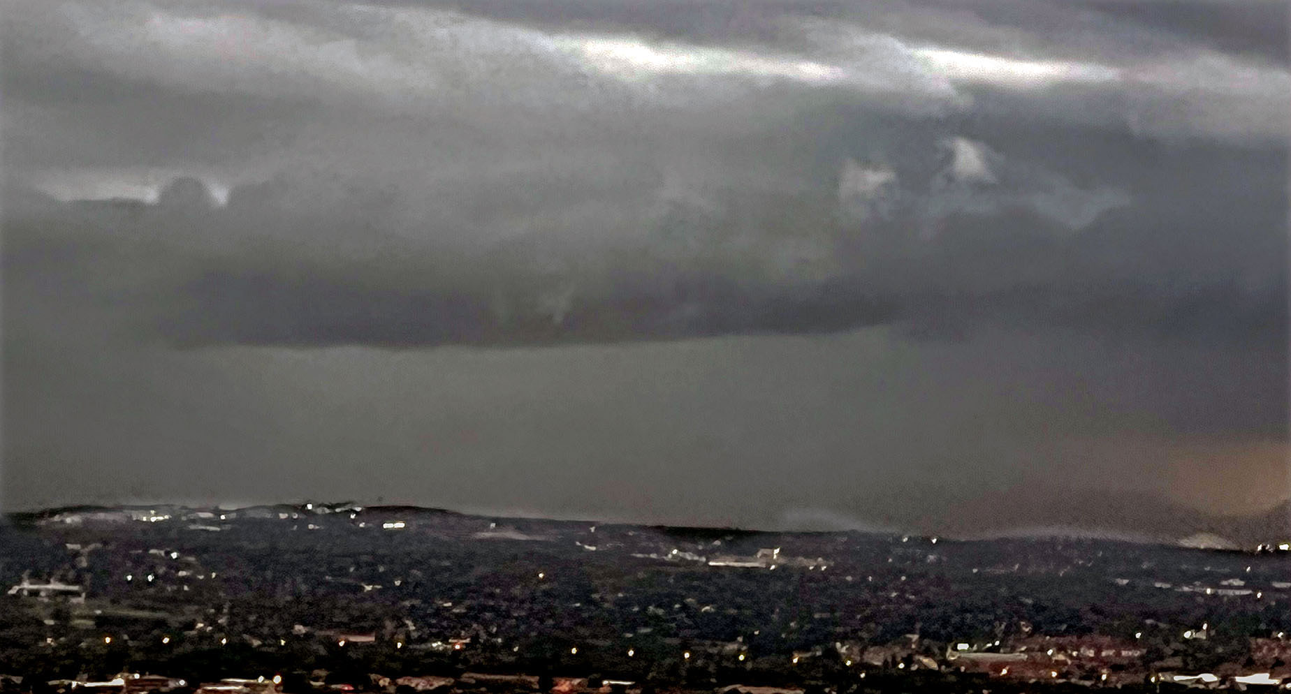View from Northcliff Tower on a dour day.(Photo: Mark Heywood)