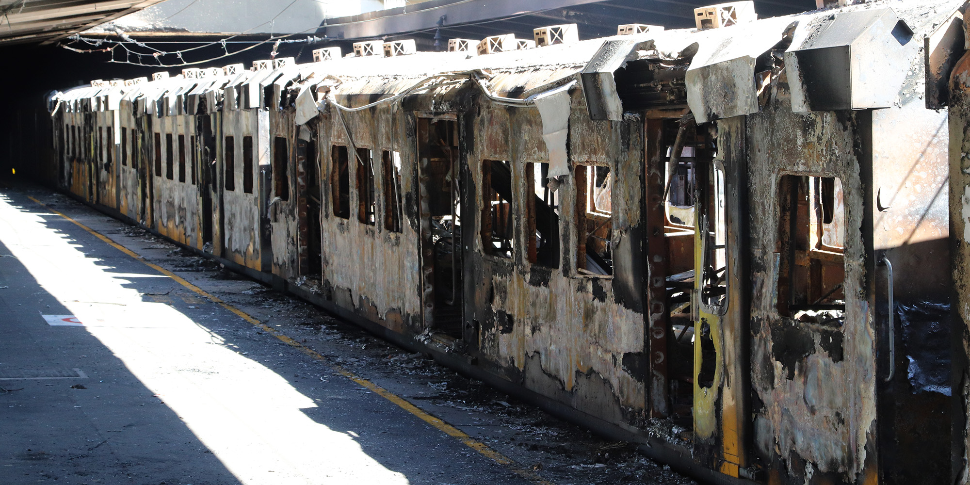 arson trains taxi industry