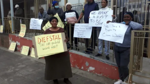 ‘Gatvol’ in the Karoo – locals fight back against bid to sell off prime land to cover municipal debt