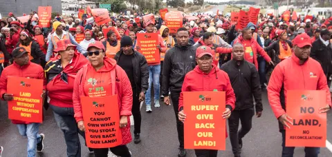 EFF guns for Johann Rupert, demands land to be voluntarily returned to the people