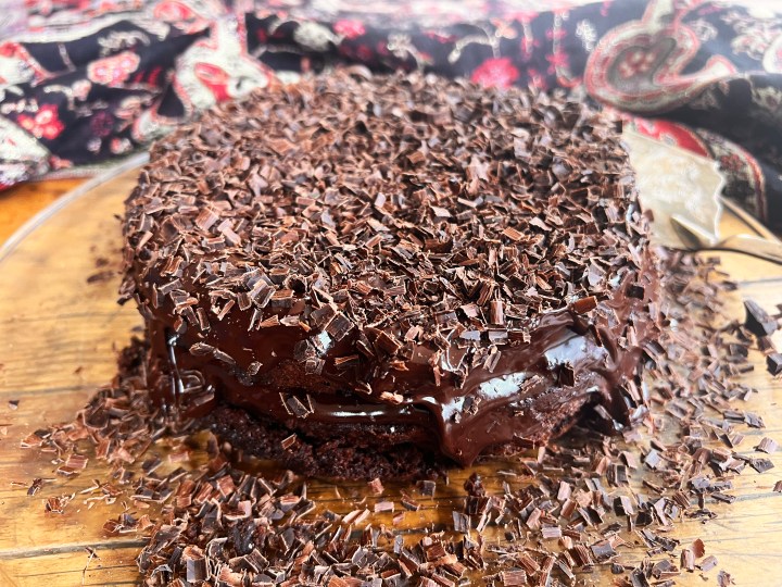 Throwback Thursday: Rich dark chocolate cake