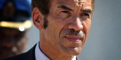 Ian Khama fails to show up in Botswana court to face firearm charges