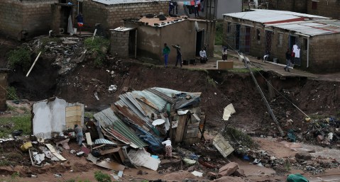 flood devastation durban shantytowns zikode