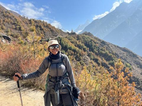 A grieving mother’s love and her trek to Everest Base Camp: Riky Rick and Louisa Zondo