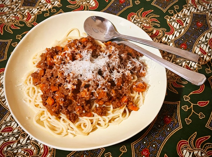 Throwback Thursday: Spaghetti Bolognese