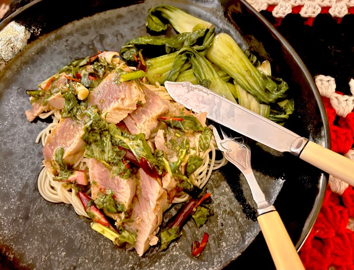 What’s cooking today: Seared tuna steaks with zing