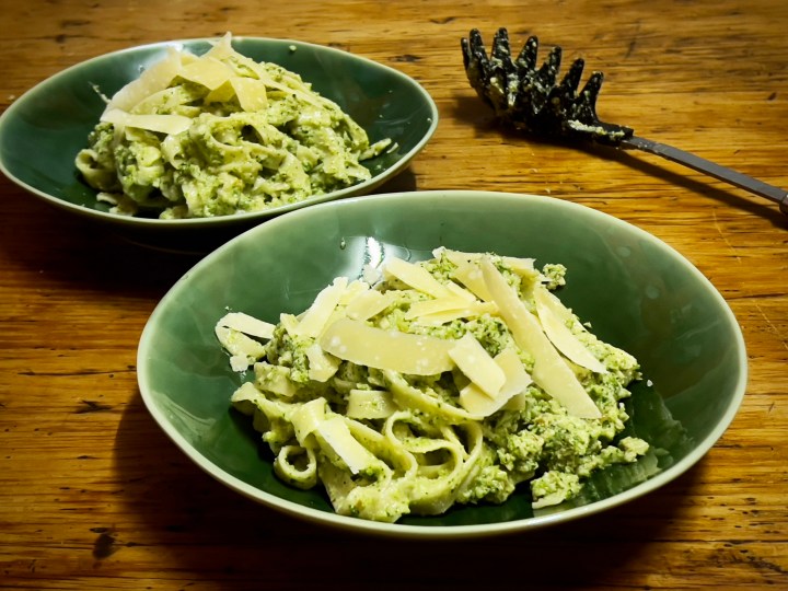What’s cooking today: Broccoli and walnut pesto