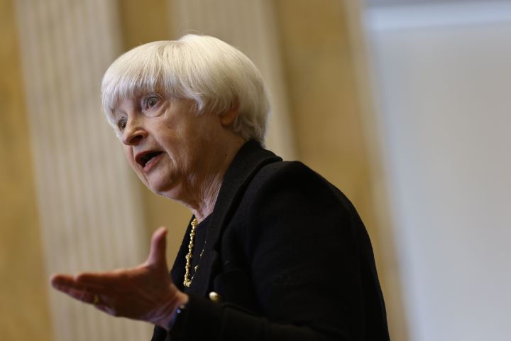 Yellen blames Russia, China over actions she says hurt Africa