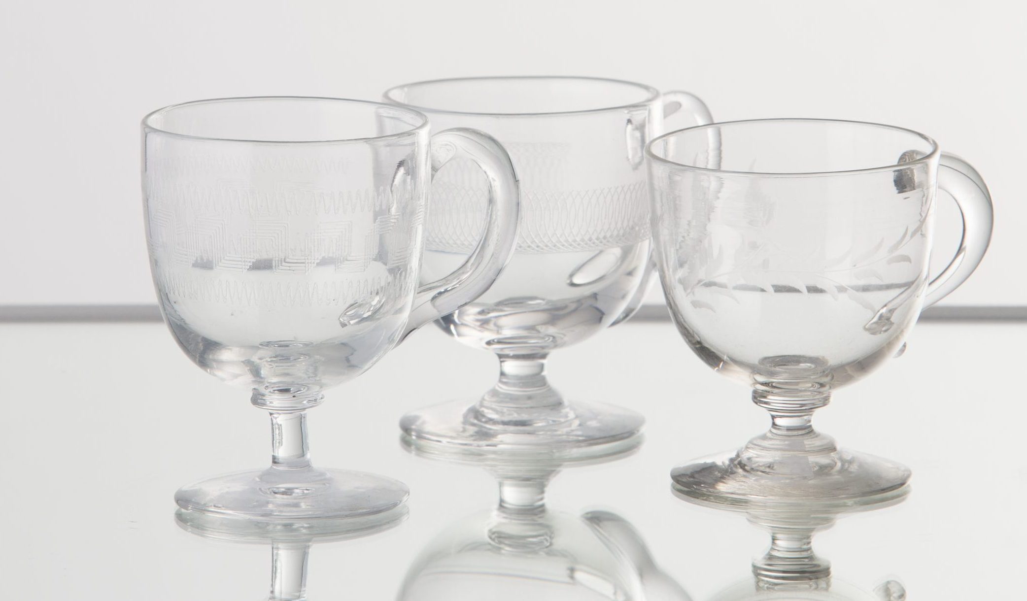 Jelly glasses – Woodstock Glass, Cape Town (1879-1886)