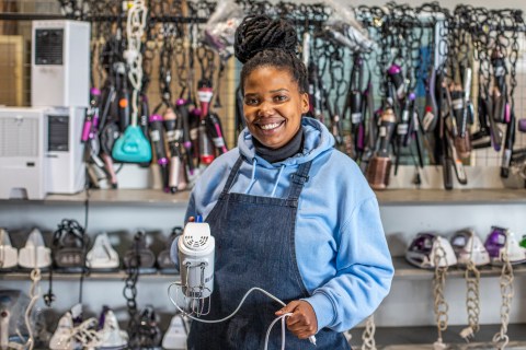 Young Capetonian shows how plugging into her own business switched off stereotypes