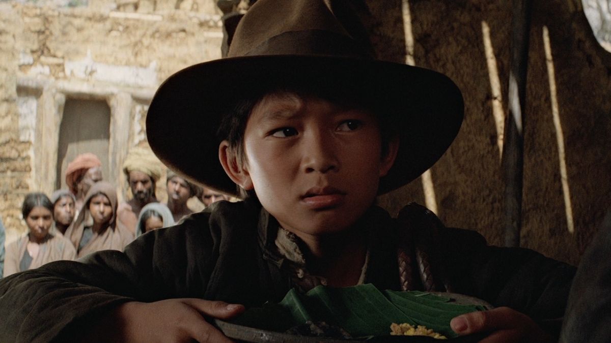 Ke Huy Quan as Short Round in Indiana Jones And The Temple Of Doom, 1984. 