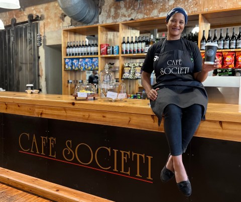 Hard work and a leg up pay off for Café Societi’s first franchisee