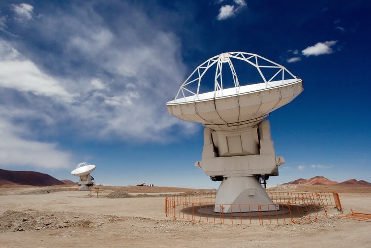 ALMA – one of the Event Horizon telescopes. 