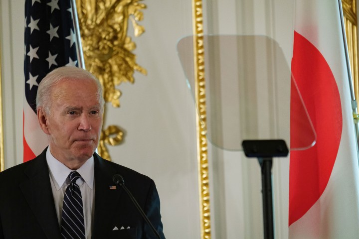 Biden, on inaugural Asia visit, says would be willing to use force to defend Taiwan