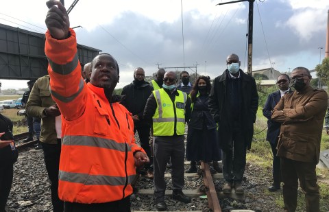 Mbalula rails against Prasa management over CT Central Line repairs, security issues